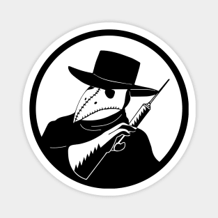 Doctor Plagueous Beak Logo Magnet